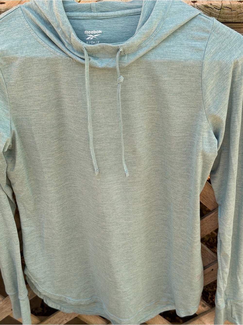 Reebok women’s  Sage Green Lightweight Hoodie